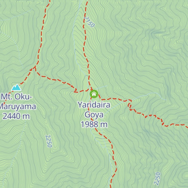 Map of Yaridaira Goya