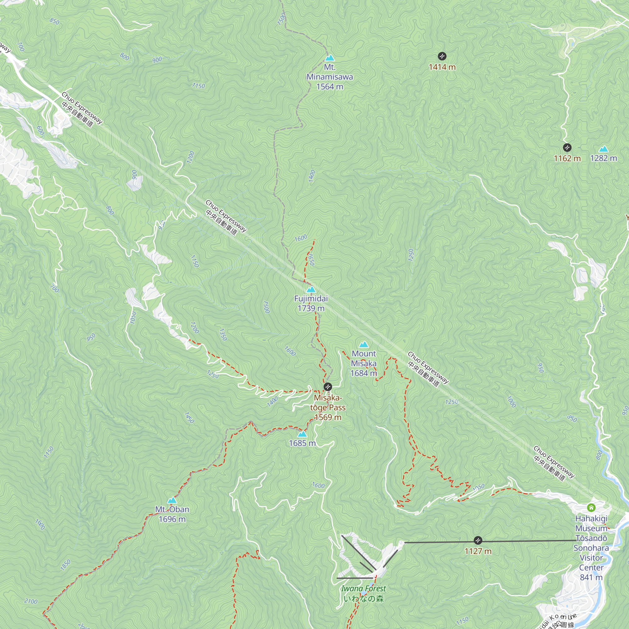 Misakagoya map
