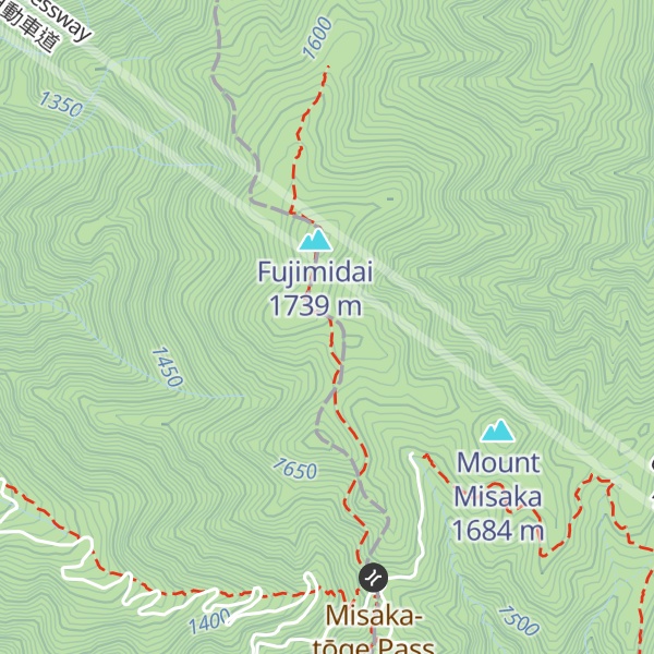 Map of Misakagoya