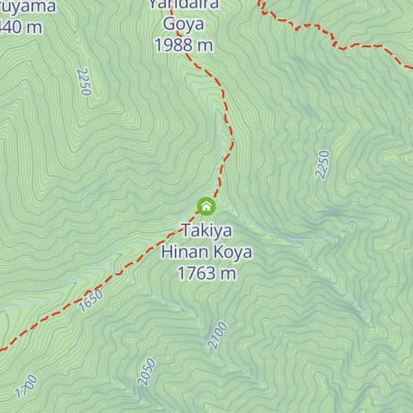 Map of Takiya Hinan Koya