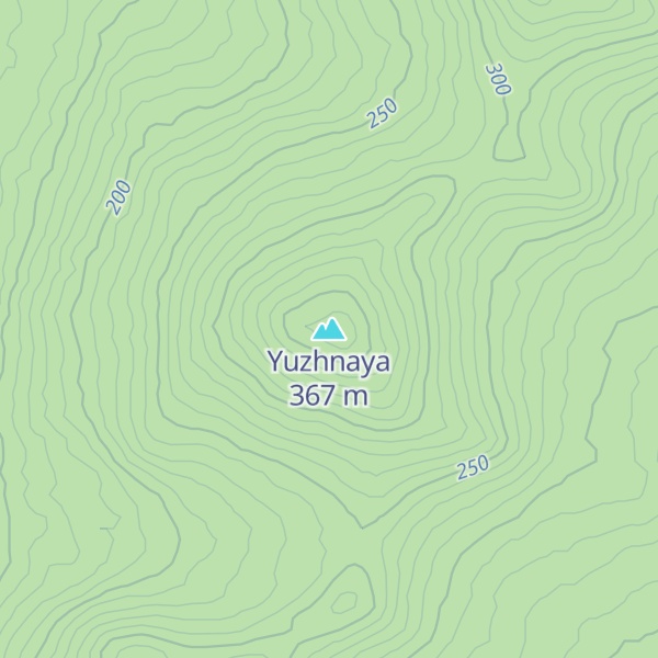 Map of Yuzhnaya