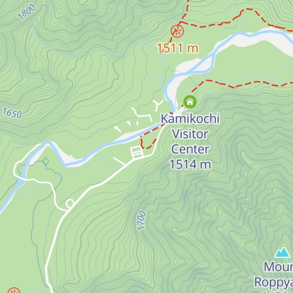 Map of Kamikochi Information Center