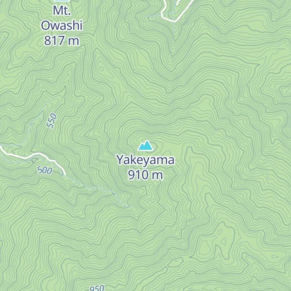 Map of Yakeyama