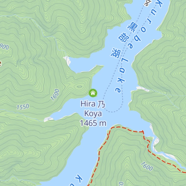 Map of Hira 乃 Koya