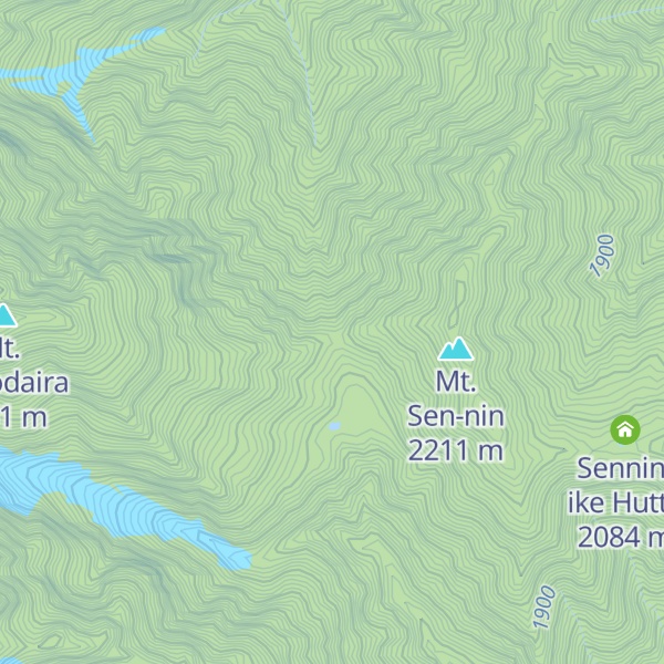 Map of Ikenodaira Goya