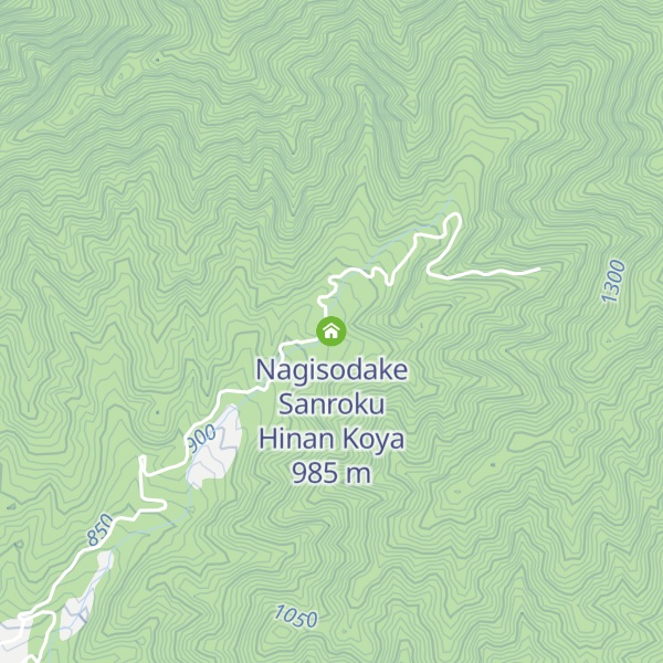 Map of Nagisodake Sanroku Hinan Koya