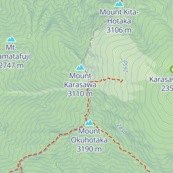 Map of Hotakadakesanso