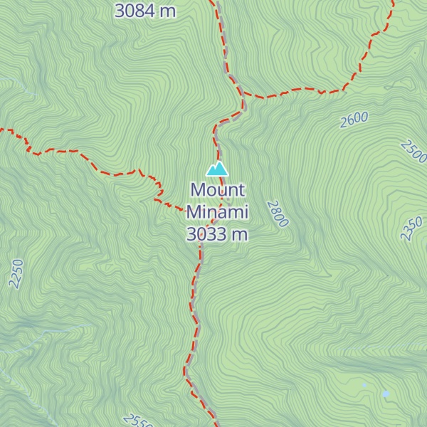 Map of Minamidakegoya
