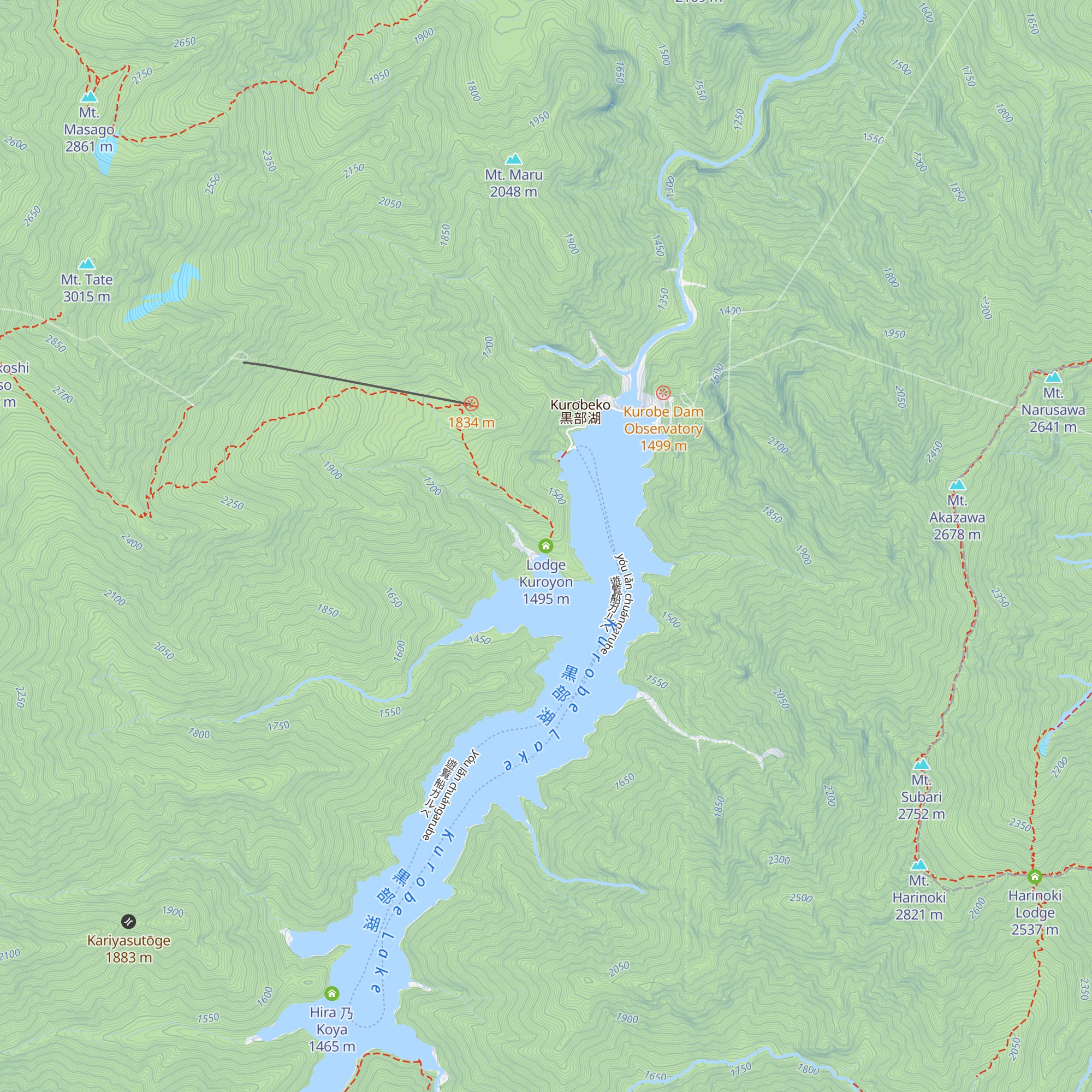 Lodge Kuroyon map