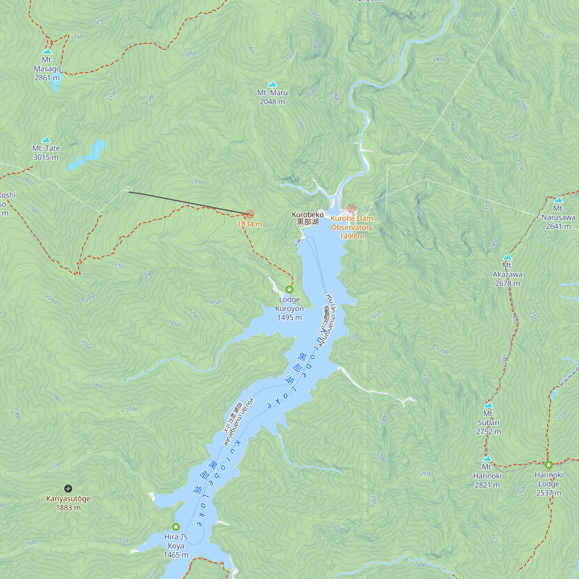 Lodge Kuroyon map