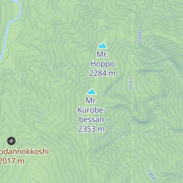 Map of Mr. Kurobe-bessan
