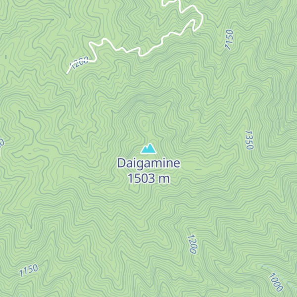 Map of Daigamine