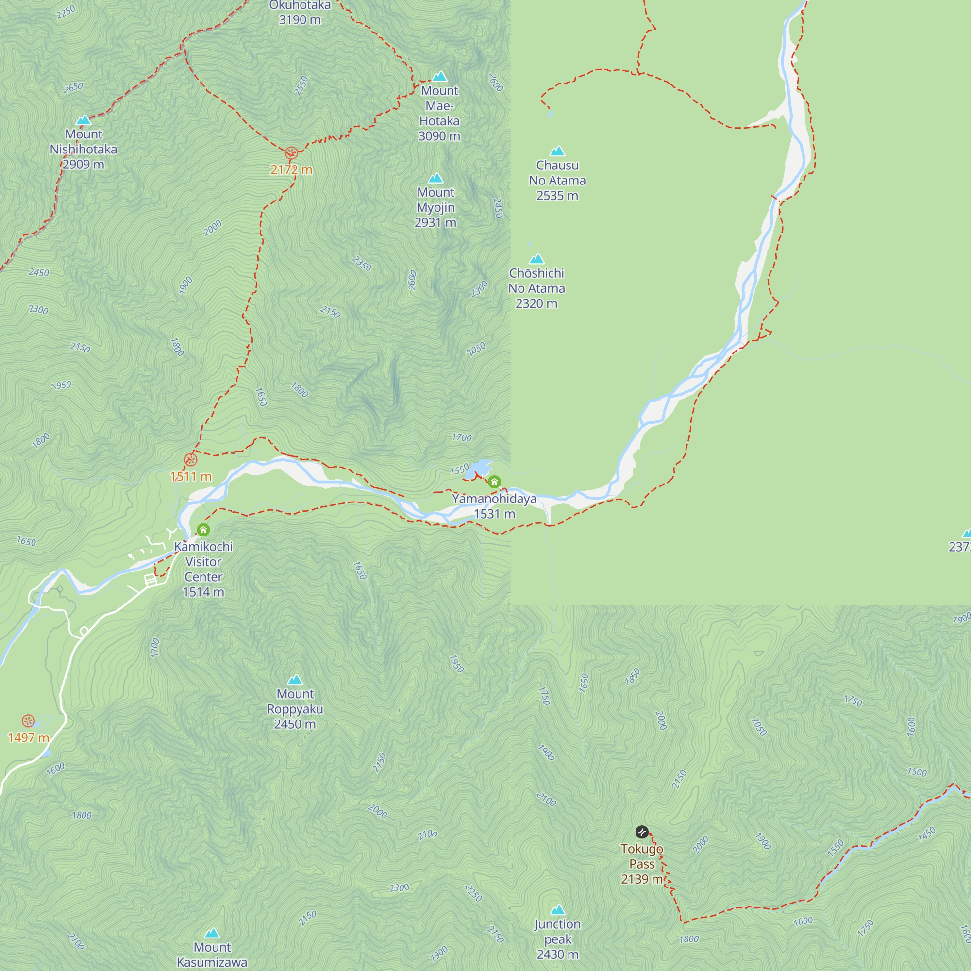 Kamonjigoya map
