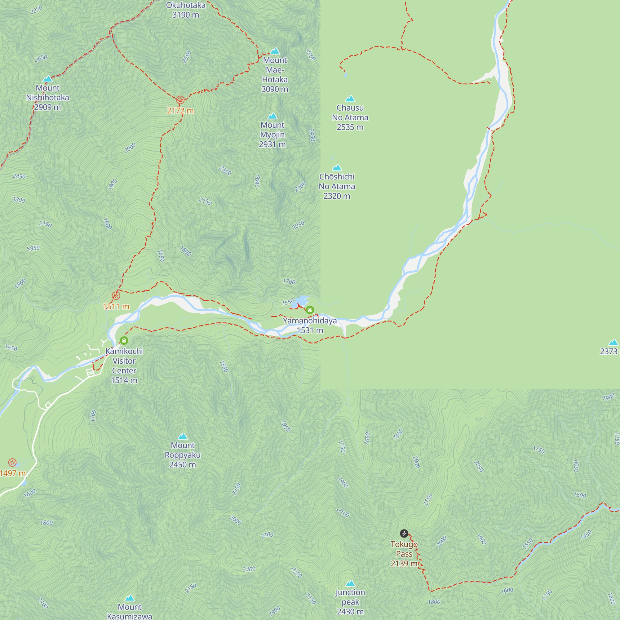Yamanohidaya map