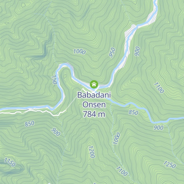 Map of Yamagoya Babadani Onsen