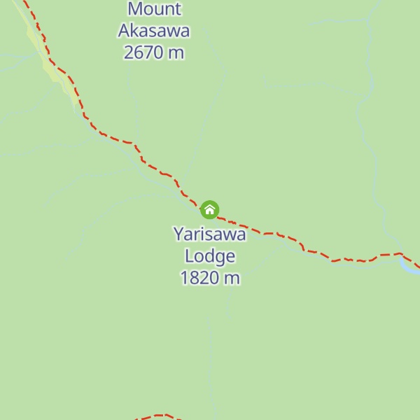 Map of Yarisawa Lodge