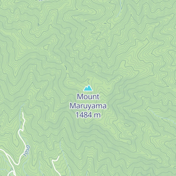 Map of Mount Maruyama