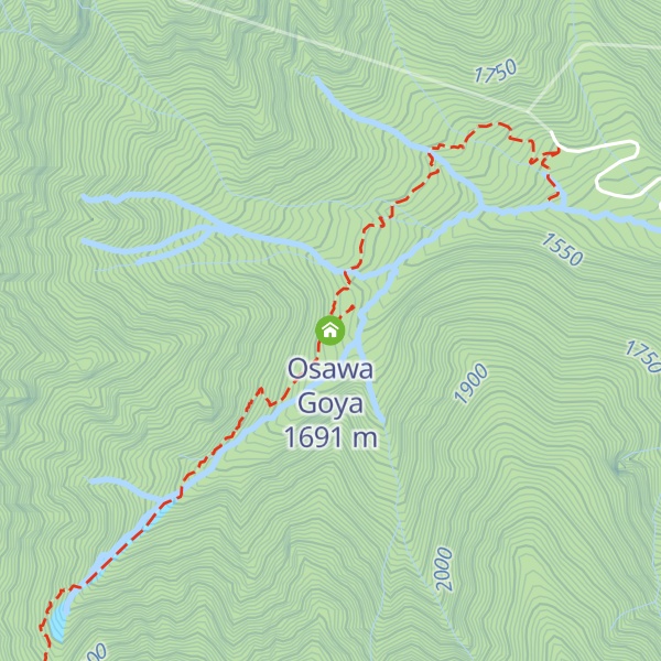 Map of Osawa Goya