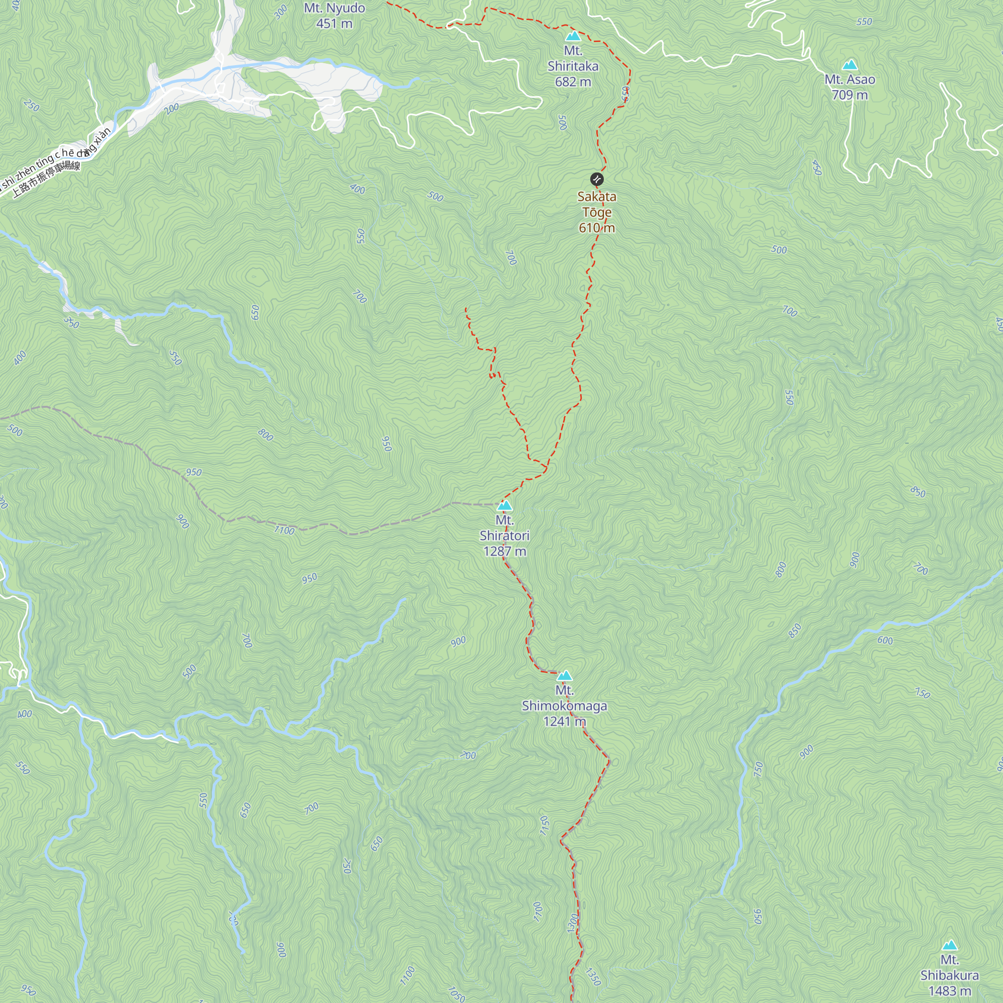 Shiratori Hut map