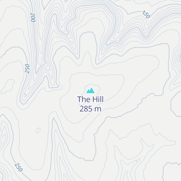 Map of The Hill