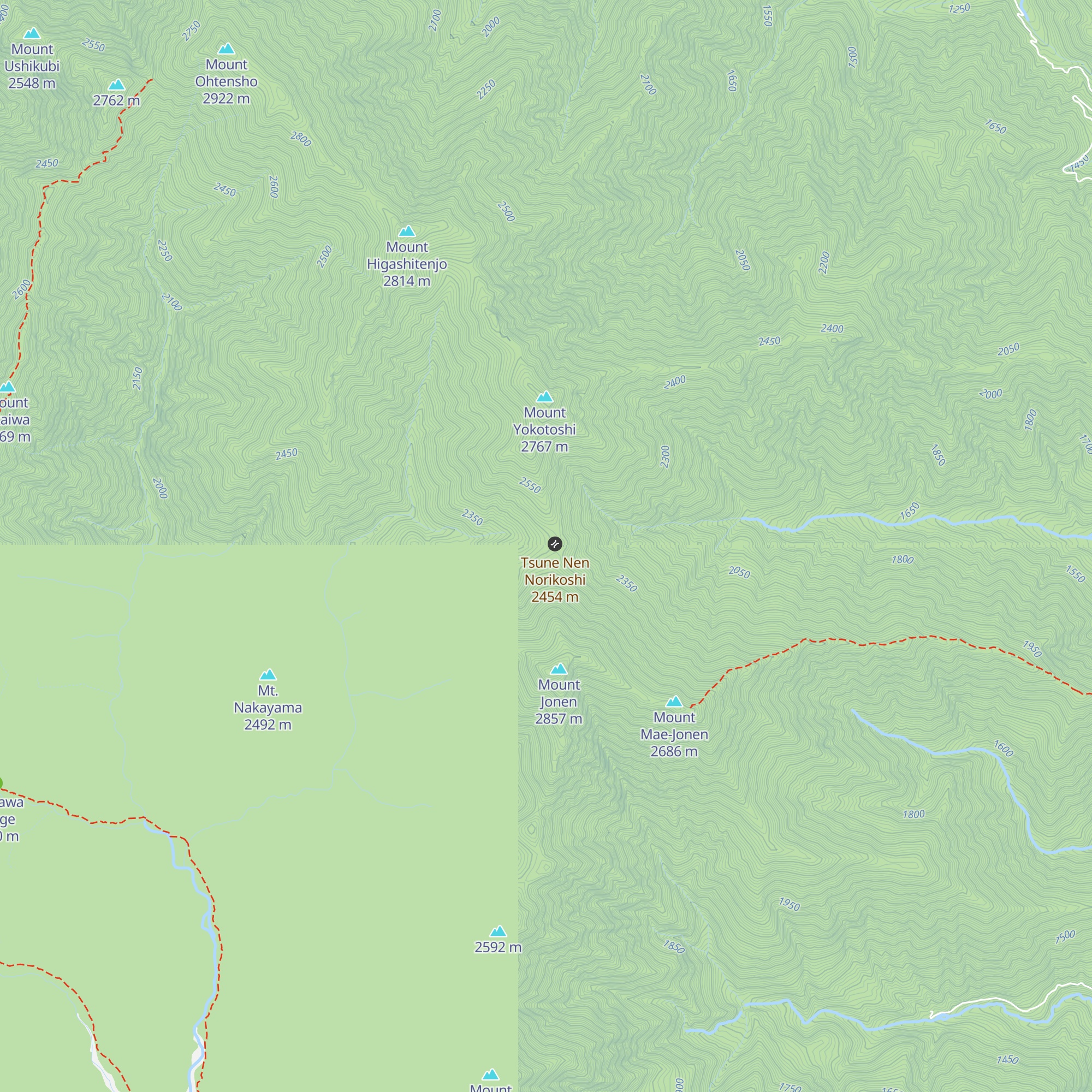 Jōnengoya map