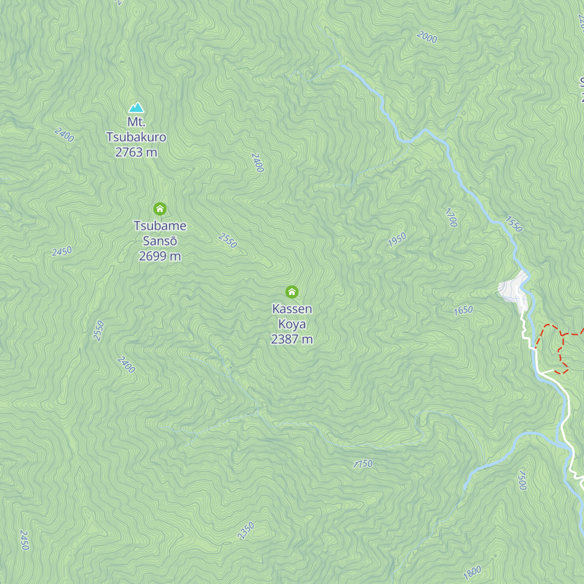 Kassen Koya map