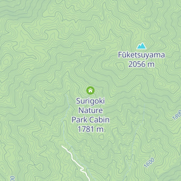 Map of Surigoki Nature Park Cabin