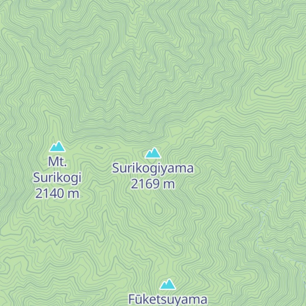Map of Surikogiyama