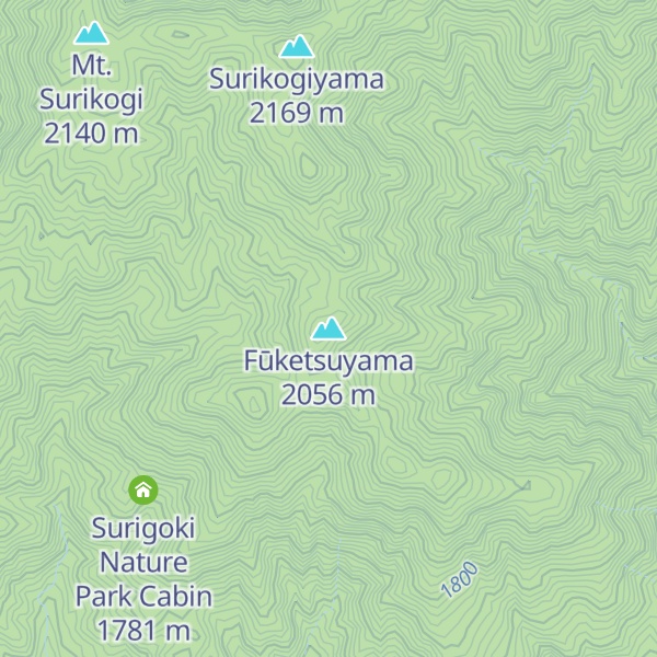 Map of Fūketsuyama