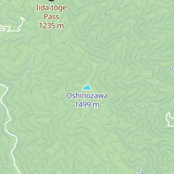 Map of Oshinozawa