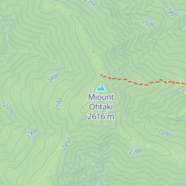 Map of ōTaki Koya