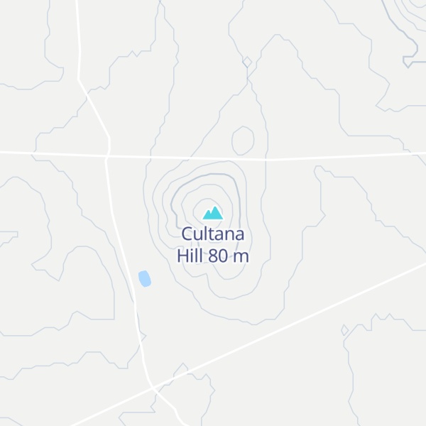 Map of Cultana Hill