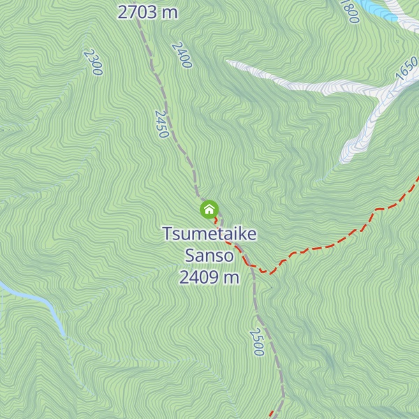 Map of Tsumetaike Sanso