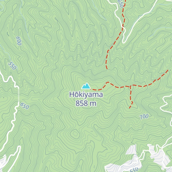 Map of Hōkiyama