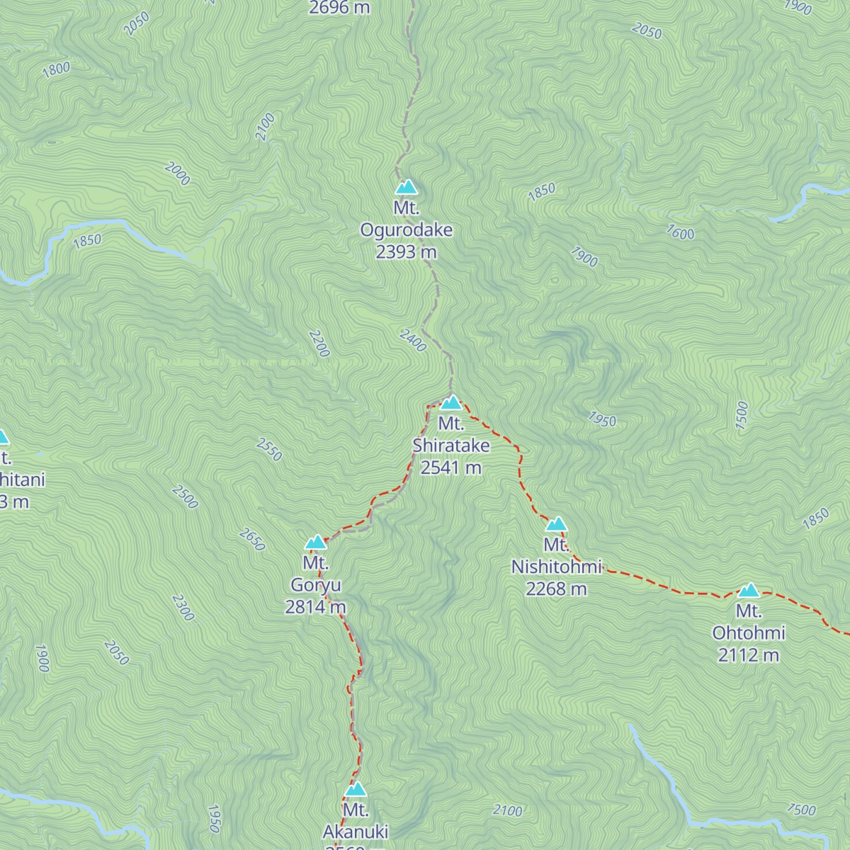 Goryusanso map
