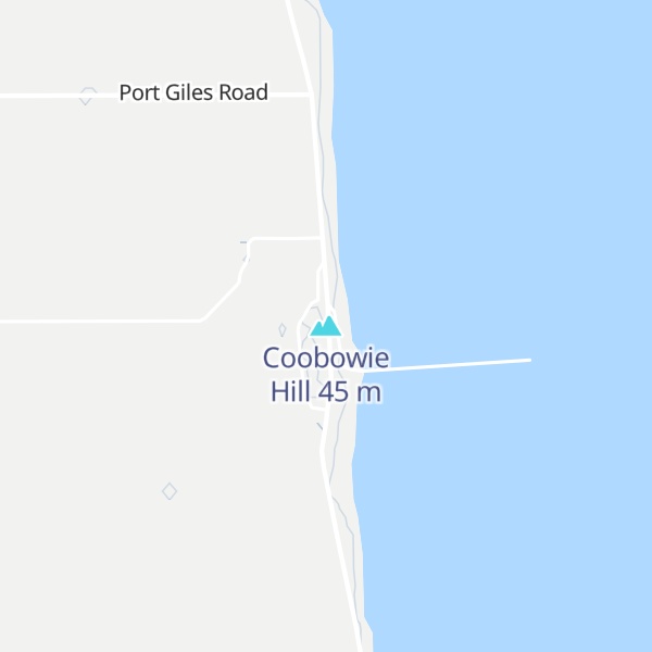 Map of Coobowie Hill
