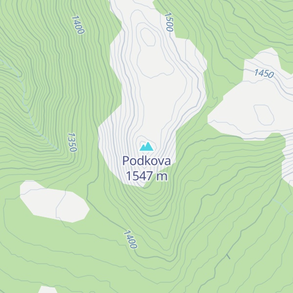 Map of Podkova