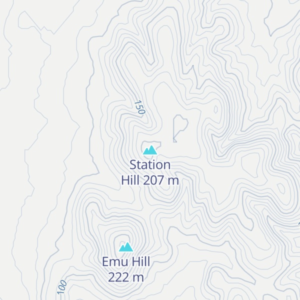 Map of Station Hill