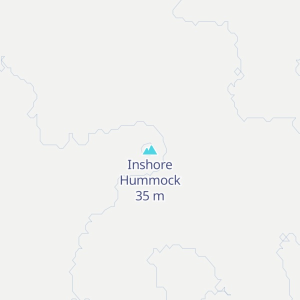 Map of Inshore Hummock