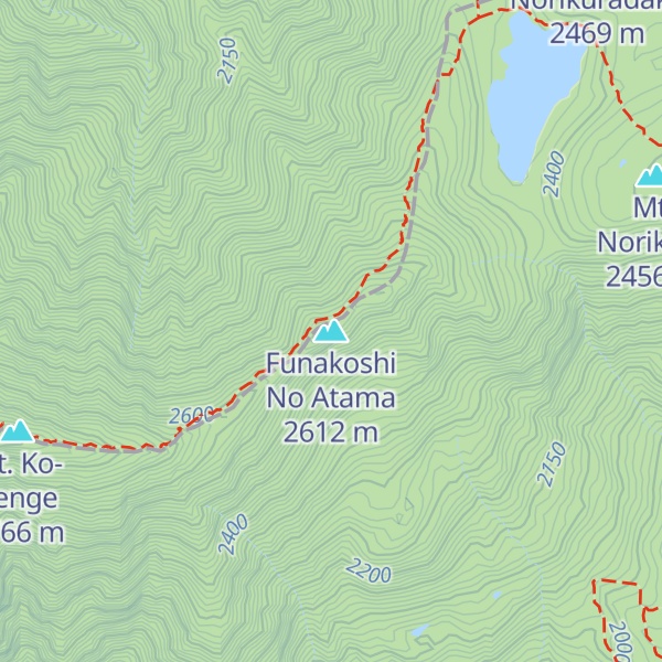 Map of Funakoshi No Atama