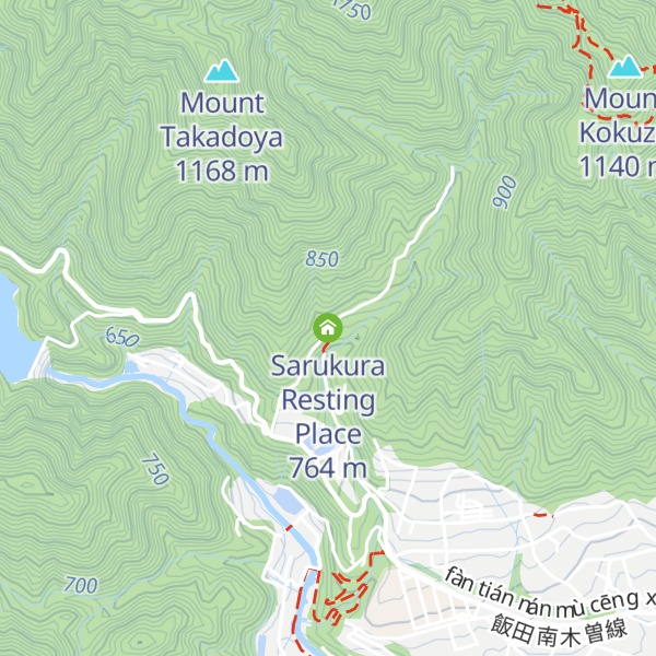 Map of Sarukura Resting Place