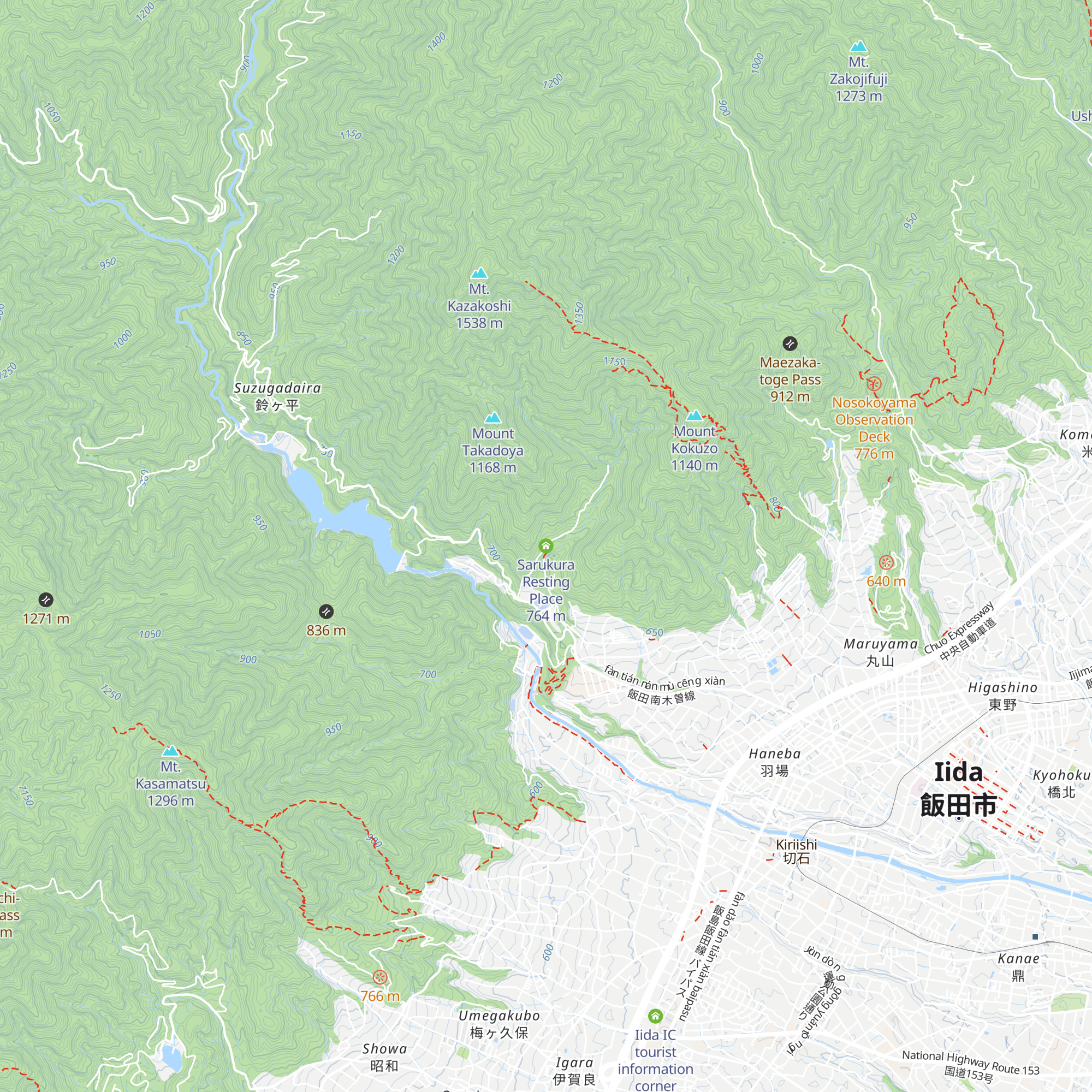 Sarukura Resting Place map