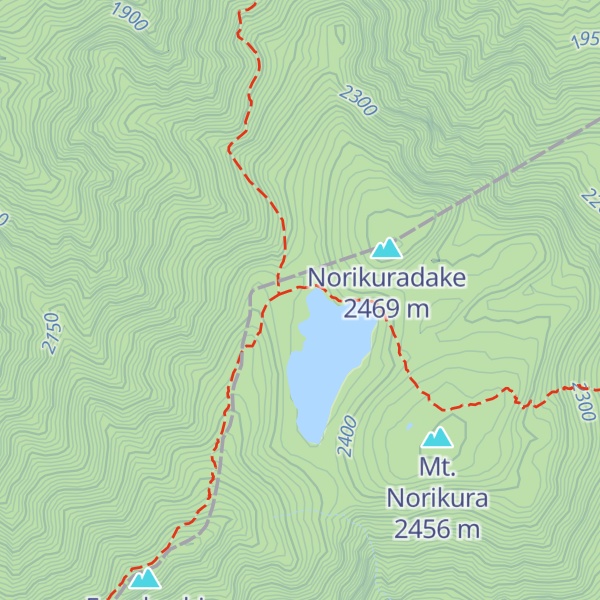Map of Hakubaōikesansō