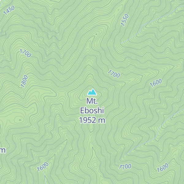 Map of Mt. Eboshi