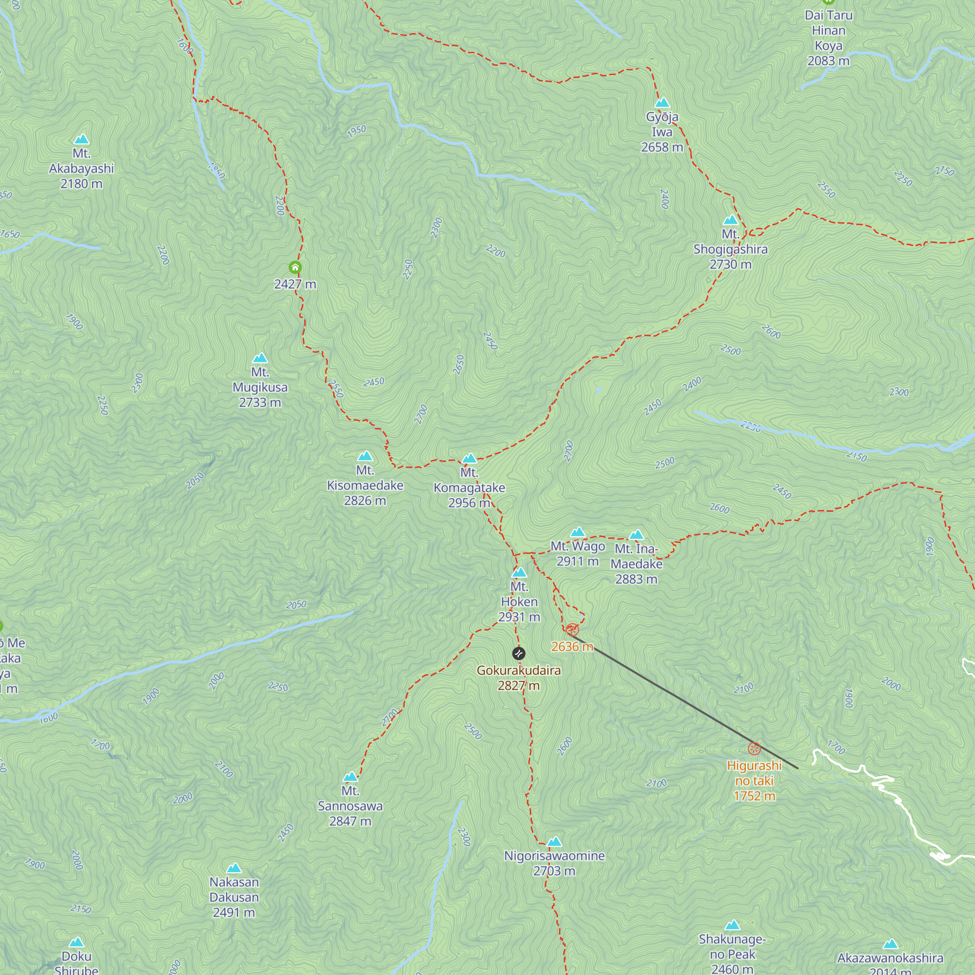 Choujou-Sansou map
