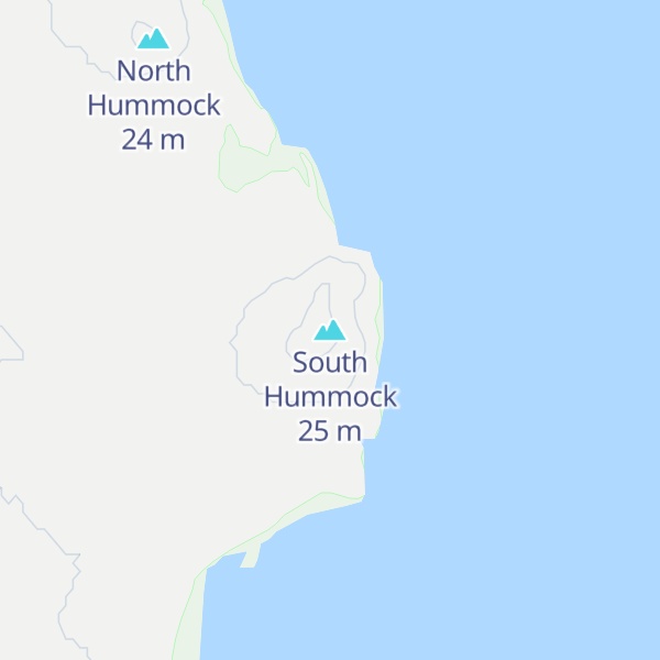 Map of South Hummock