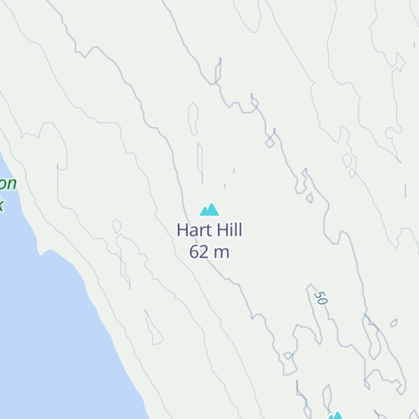Map of Hart Hill