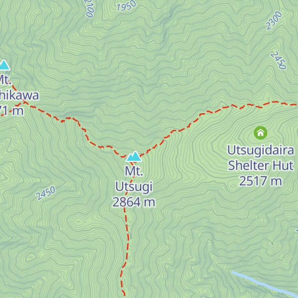 Map of Komaho Hutte