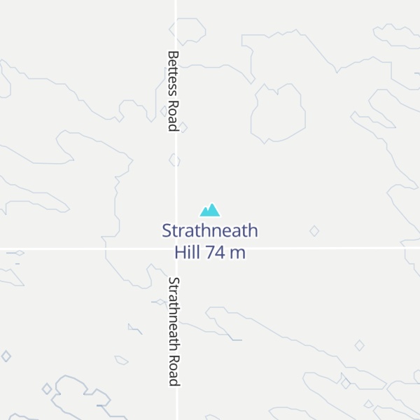 Map of Strathneath Hill