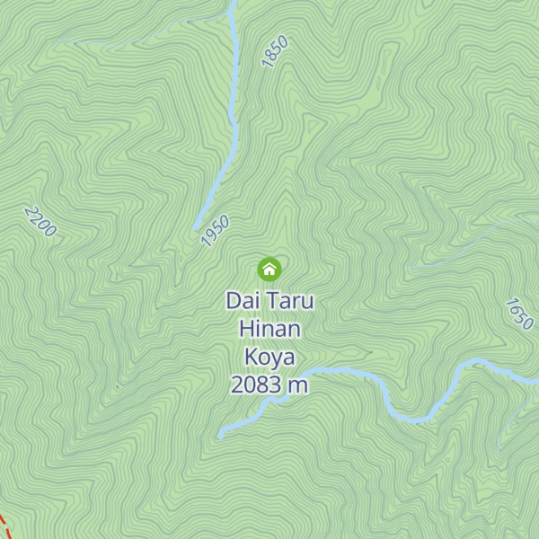 Map of Dai Taru Hinan Koya